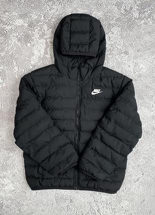 Куртка nike l розмір 147-158 підліткова куртка nike зимова куртка nike пуховик nike