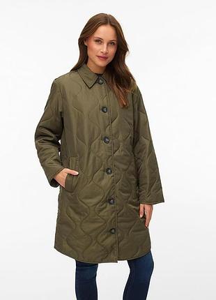 Женская зелёная оверсайз куртка vero moda