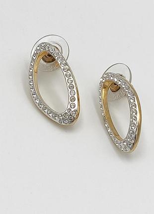 Серьги винтаж swarovski