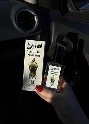 Трендовий чоловічий аромат, парфуми тестер jean paul gaultier le beau paradise garden