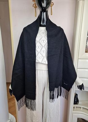 Брендовый кашемировый шарф палантин jjb benson 100% cashmere