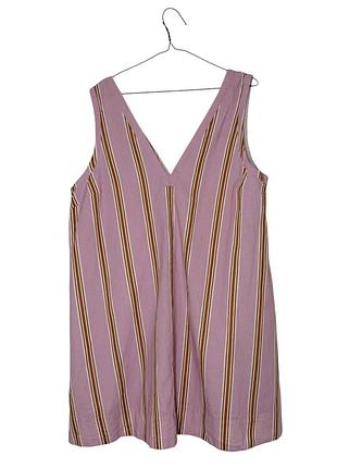 Платье в полоску свободного кроя asos design