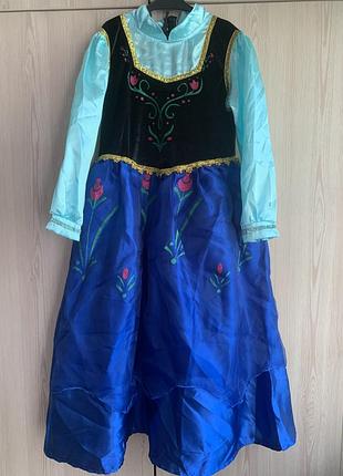 Платье сукня frozen анна disney крижане серце 7-9 р