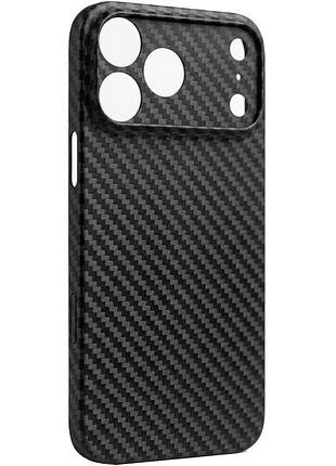 Чехол getman carbon ultra slim для apple iphone 17 pro / 18 pro (6.3") black