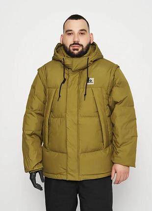 Чоловічий пуховик converse premium short down jacket rpc 10025253-372