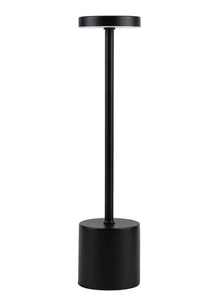 Лампа настольная f89019 touch light 1200 мач/5w выбора 1 из 3 режимов работы с разной цветовой температурой black