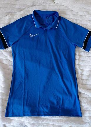 Поло чоловіче nike dri-fit academy 21 синє