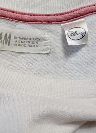 Свитшот белый h&amp;m mickey mouse 4