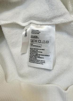 Свитшот белый h&amp;m mickey mouse 6