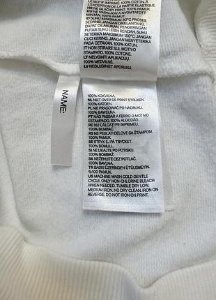 Свитшот белый h&amp;m mickey mouse 7