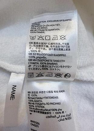 Свитшот белый h&amp;m mickey mouse 8