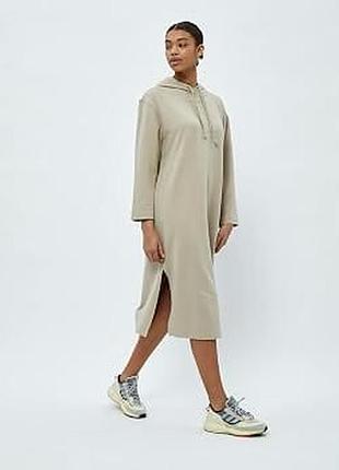 Платье свитшот с капюшоном h&amp;m