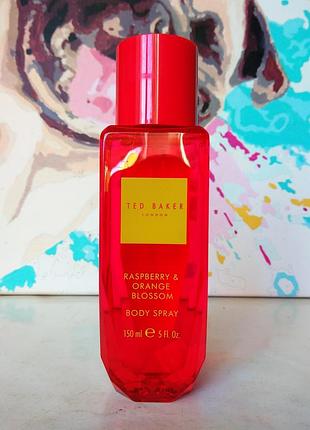 Ted baker raspberry & orange blossom парфумований спрей для тіла 150 мл.
