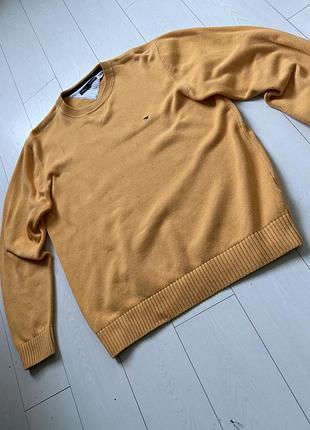 Жовтий светр tommy hilfiger 3