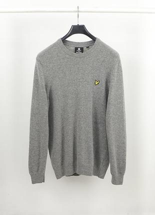 Чоловічий вовняний светр lyle & scott / m