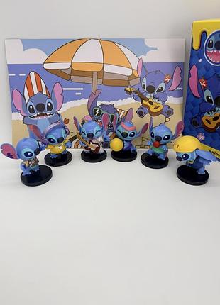 Набір фігурок стіч, stitch 6 шт.