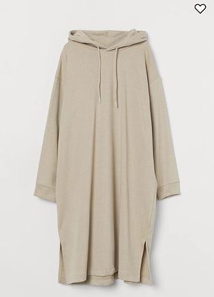 Сукня світшот з капюшоном h&m 4