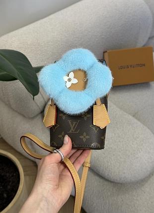 Сумка vivienne phone blue pouch 2