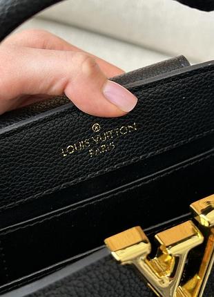 Сумка capucines mini black/gold 9