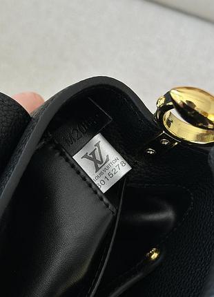 Сумка capucines mini black/gold 10
