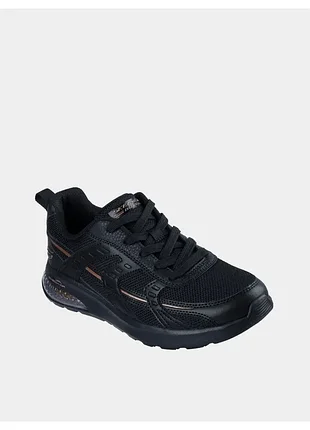 Черные женские демисезонные кроссовки | skechers bobs vision air