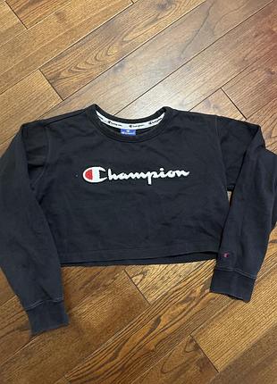 Кофта жіноча champion укорочена чорна