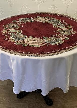 Серветка sagol велюр q 95 st 128 bordo
