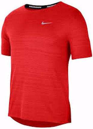 Nike dri-fit miler червоний 3