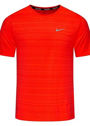 Nike dri-fit miler червоний 2