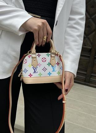 Сумка lv x tm nano alma monogram multicolor