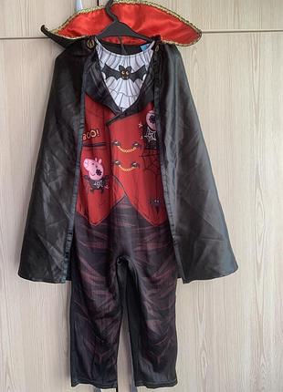 Костюм halloween вампір свинка пеппа peppa pig tu 2-3 р. 98