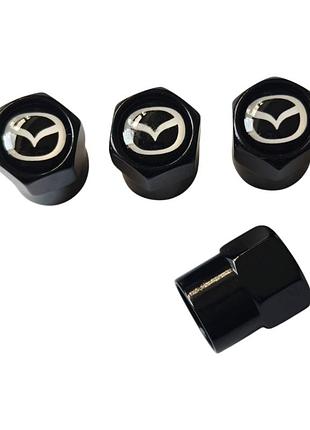 Колпачки на ниппель с логотипом mazda