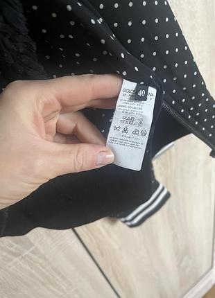 Бомбер шовковий d&g 2
