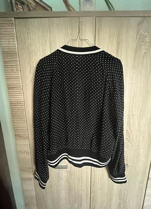 Бомбер шовковий d&g 8