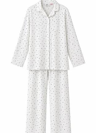 Пижамный комплект zara белый для девочки 13–14 лет