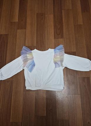 Светр на дівчинку h&m 4-6р. 2