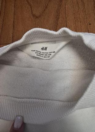 Светр на дівчинку h&m 4-6р. 4