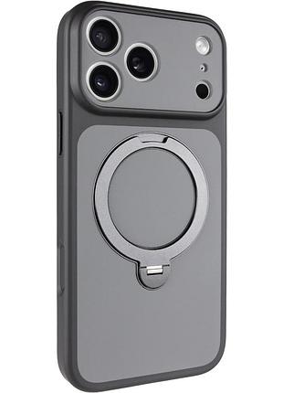 Чохол ummi з поворотним кільцем-підставкою 360° та magsafe для iphone 18 pro max / iphone 17 pro max повний захист камери айфон 18