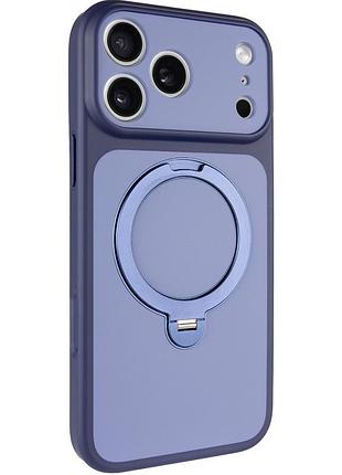Чохол ummi з поворотним кільцем-підставкою 360° та magsafe для iphone 18 pro max / iphone 17 pro max повний захист камери айфон 18