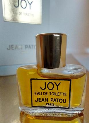 Joy jean patou вінтаж мініатюра 3 мл оригінал!