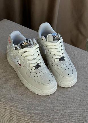 Nike air force 1 lunar new year beige white 5