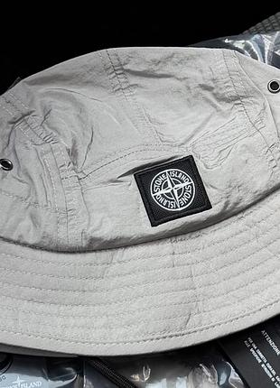 Панама чоловіча stone island сіра 6