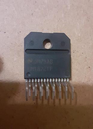 Микросхема lm1876tf усилитель