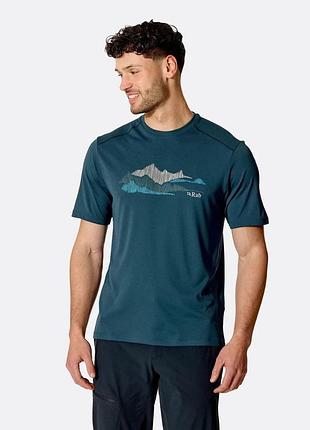 Футболка force aspect tee qcc-48 tempest blue