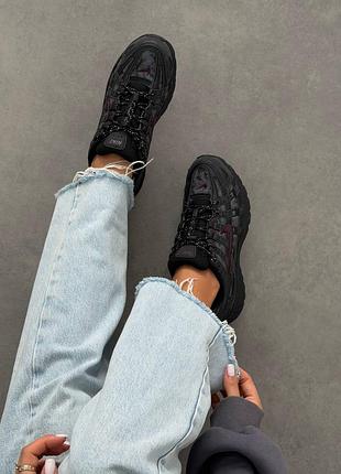 Nike p-6000 black burgundy crush 10