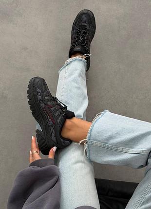 Nike p-6000 black burgundy crush 7