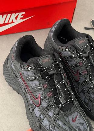 Nike p-6000 black burgundy crush 4