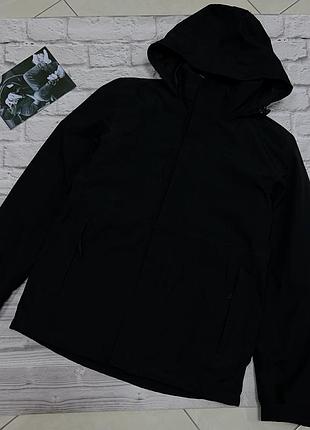 Чоловіча куртка regatta repeller softshell чорна трекінгова на мембрані для походів в гори водонепроникна бу s-m штормова зимова софтшел з підкладом