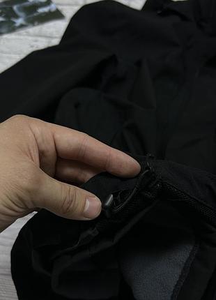 Чоловіча куртка regatta repeller softshell чорна трекінгова на мембрані для походів в гори водонепроникна бу s-m штормова зимова софтшел з підкладом 5