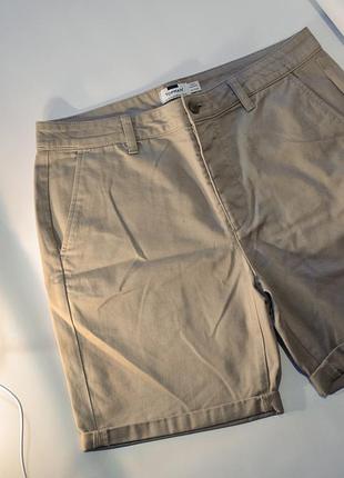 Пісочні бежеві шорти topman